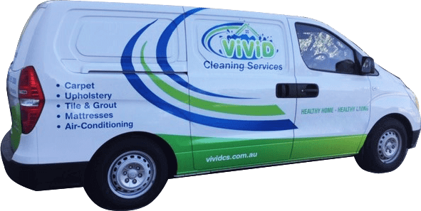Vivid Cleaning Services van - Cairns Northern Beaches