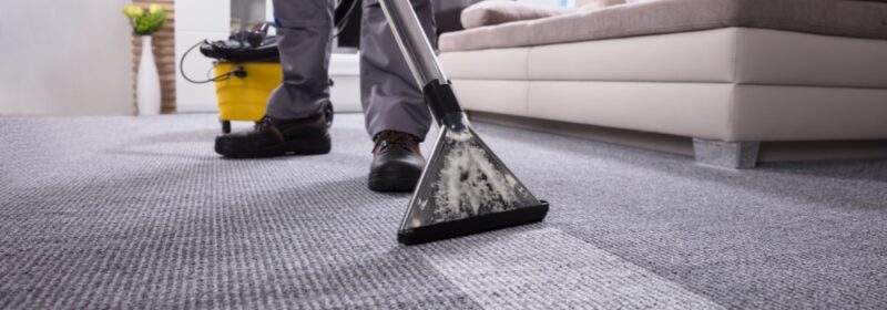 Carpet cleaning Cairns professional with vacuum